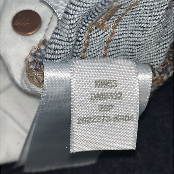 Madewell The Perfect Vintage Flare Jean in Wrenford Wash Size 23 P - Picture 10 of 11